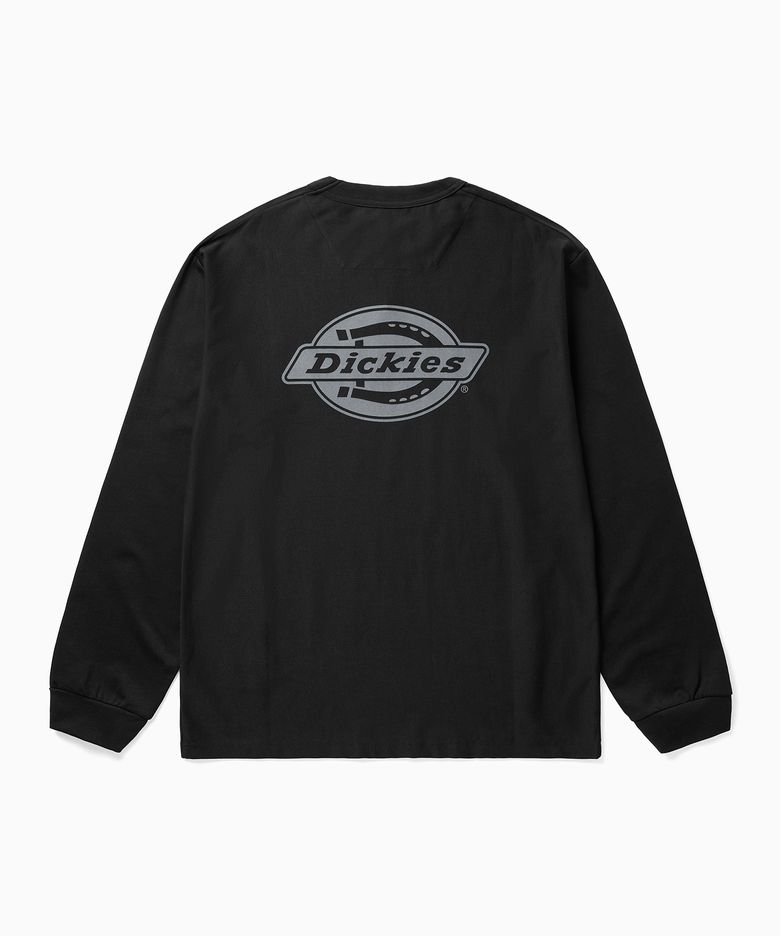 백 모노 로고 롱슬리브 Black