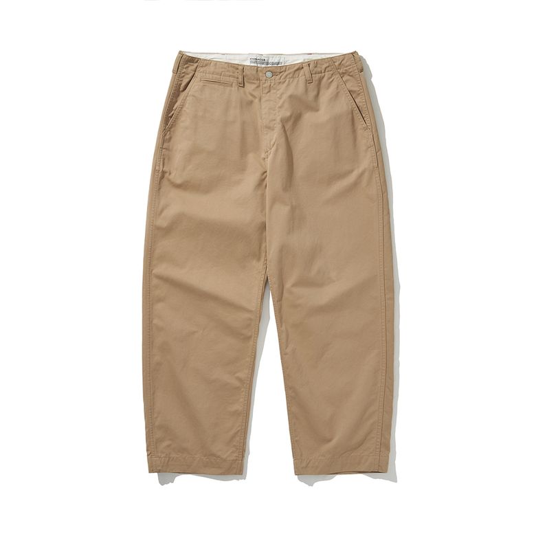 [O.F.C] OFFICER WIDE CHINO PANTS [Beige]