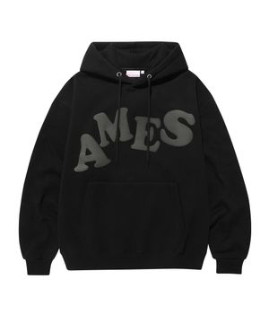 BIG TYPO HOODIE BLACK