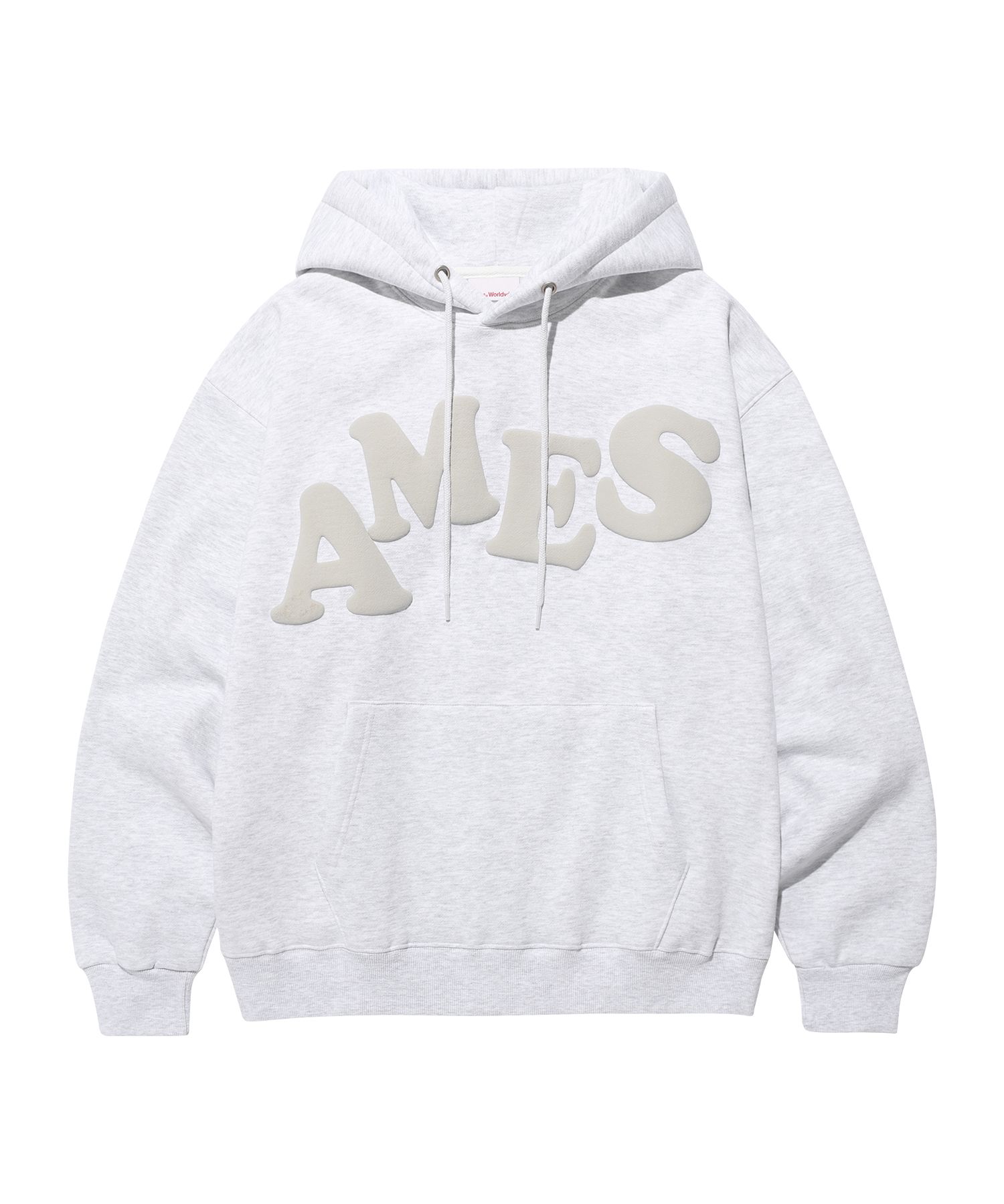 ★AMES-WORLDWIDE★LOGO TYPO GRAPHIC SWEATSHIRT GREY★正規品 MUSINSA | AMES-WORLDWIDE BIG TYPO HOODIE GREY
