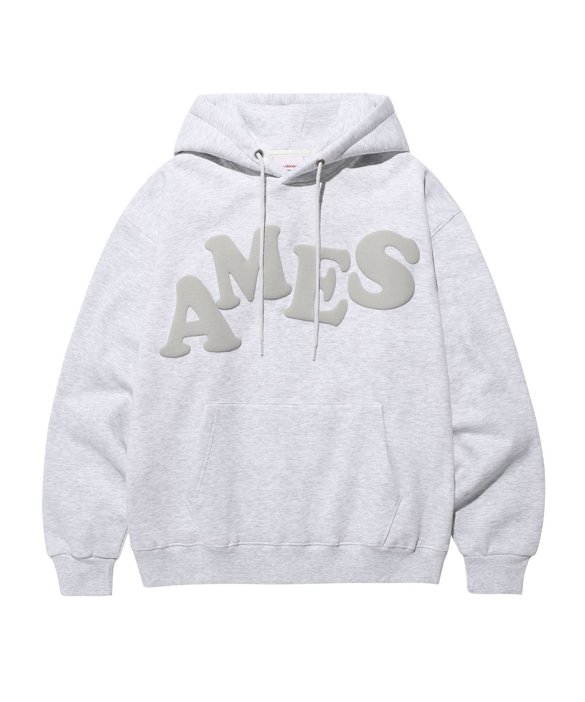 아메스 월드와이드(AMES-WORLDWIDE) BIG TYPO HOODIE GREY