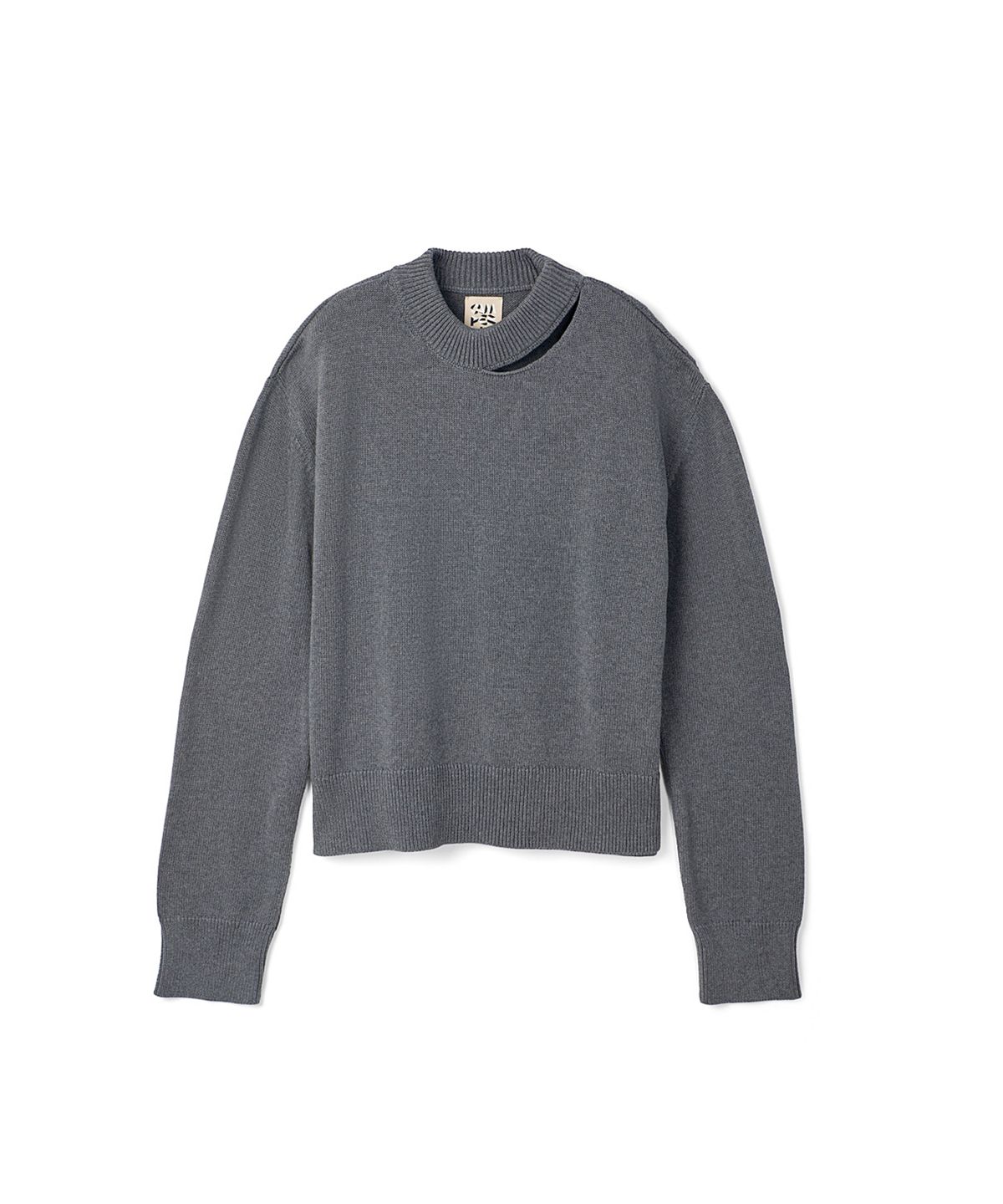 캠퍼랩(CAMPERLAB) Melange Knit Sweater Medium Grey