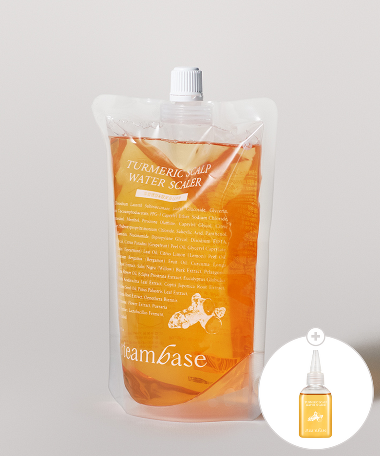 탈락모발수개선 두피강화 터메릭 스케일러 리필 500ml(터메릭 50ml 증정)