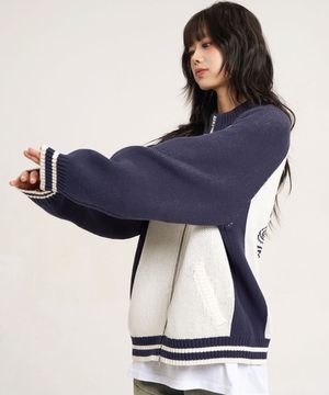 Astral 레글런 니트집업