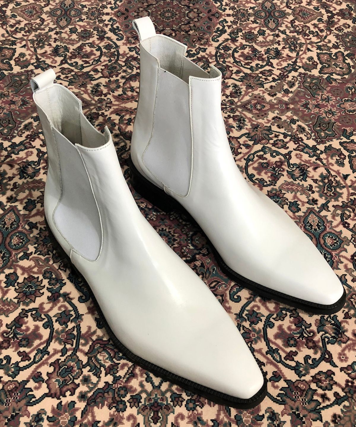 조앤슈(JOENSHOE) 헤리티지 첼시부츠 화이트