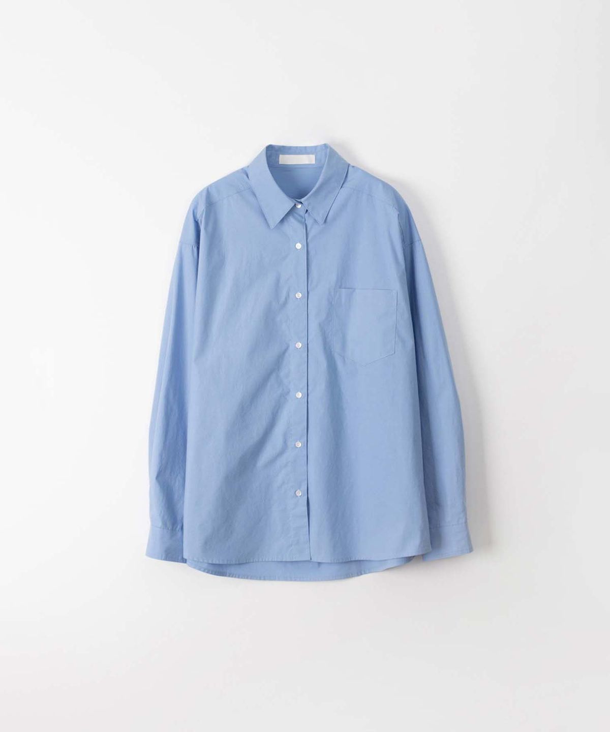 플라드주르(PLATDUJOUR) Standard shirts (Blue)