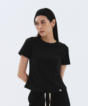 라인 핏 티셔츠_4Colors