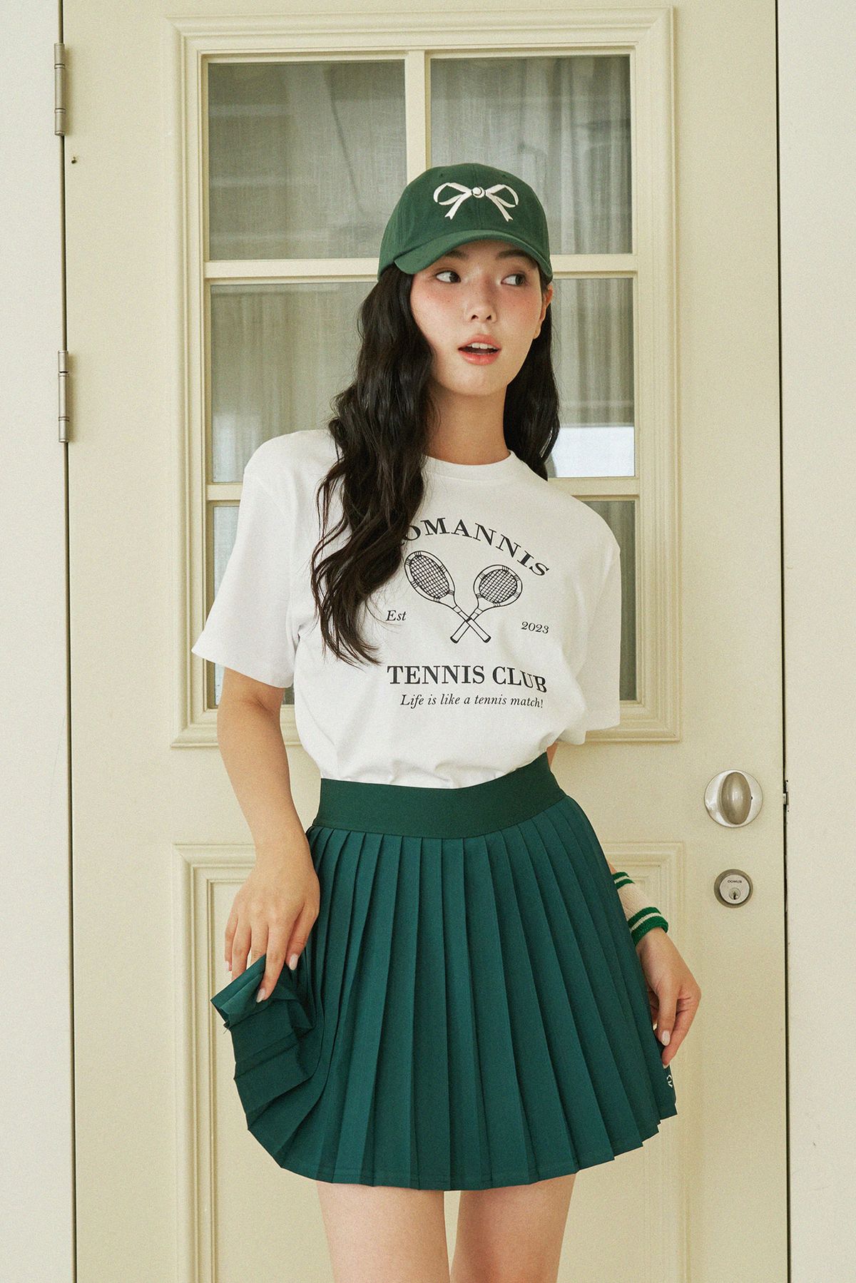 로매니스(ROMANNIS) 테니스 반팔 티셔츠 화이트