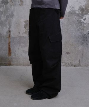 VERN CARGO PANTS V2 (BLACK)