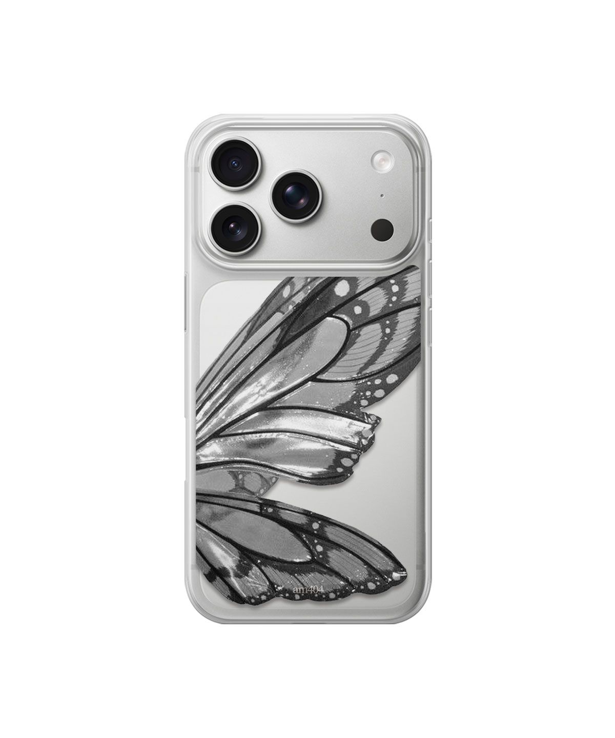 에이엠사공사(AM404) Half Butterfly CLEAR CASE
