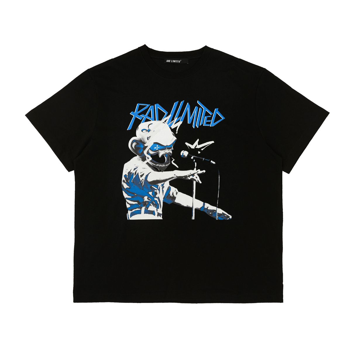 라드리미티드(RAD LIMITED) 본키 싱잉 티셔츠 블랙/챠콜