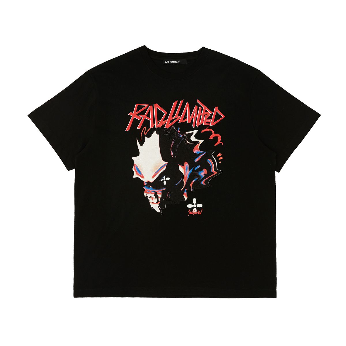 라드리미티드(RAD LIMITED) 본키 싱잉 티셔츠 블랙/화이트