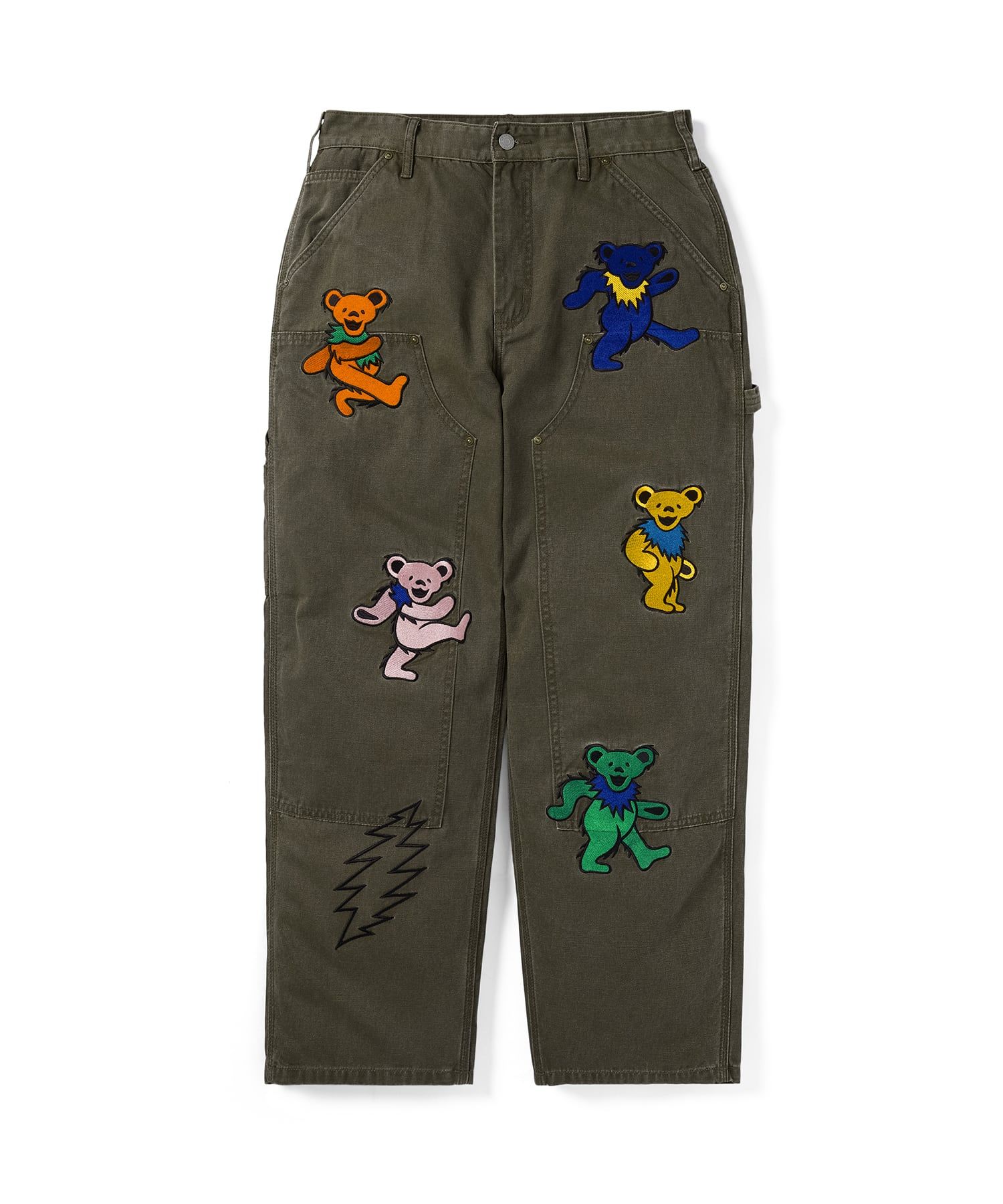 MUSINSA公式 | thisisneverthat® GD Lightning Double Knee Pant Mud