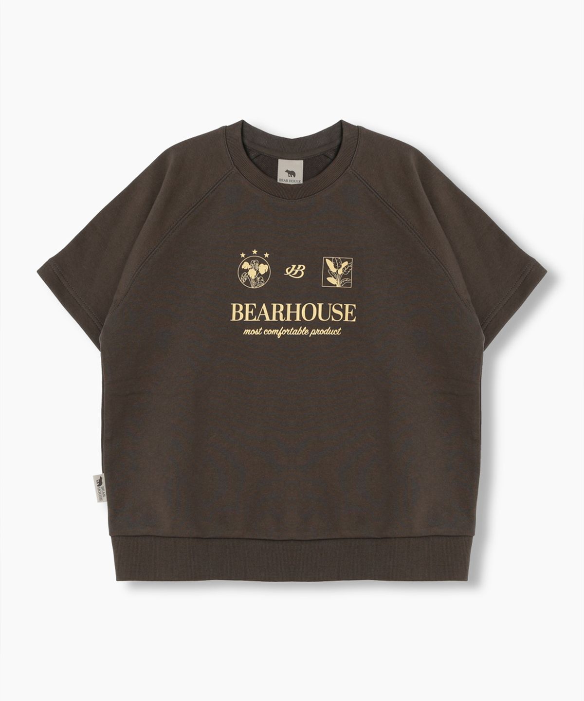 베어하우스(BEARHOUSE) W 코트니(Cotny) 숏 스웻_KH