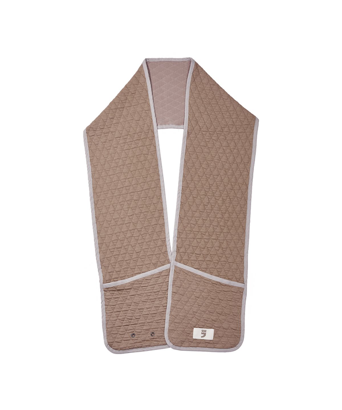 어낫띵(A NOTHING) VINTAGE DIA-QUILTING POCKET MUFFLER (Beige)