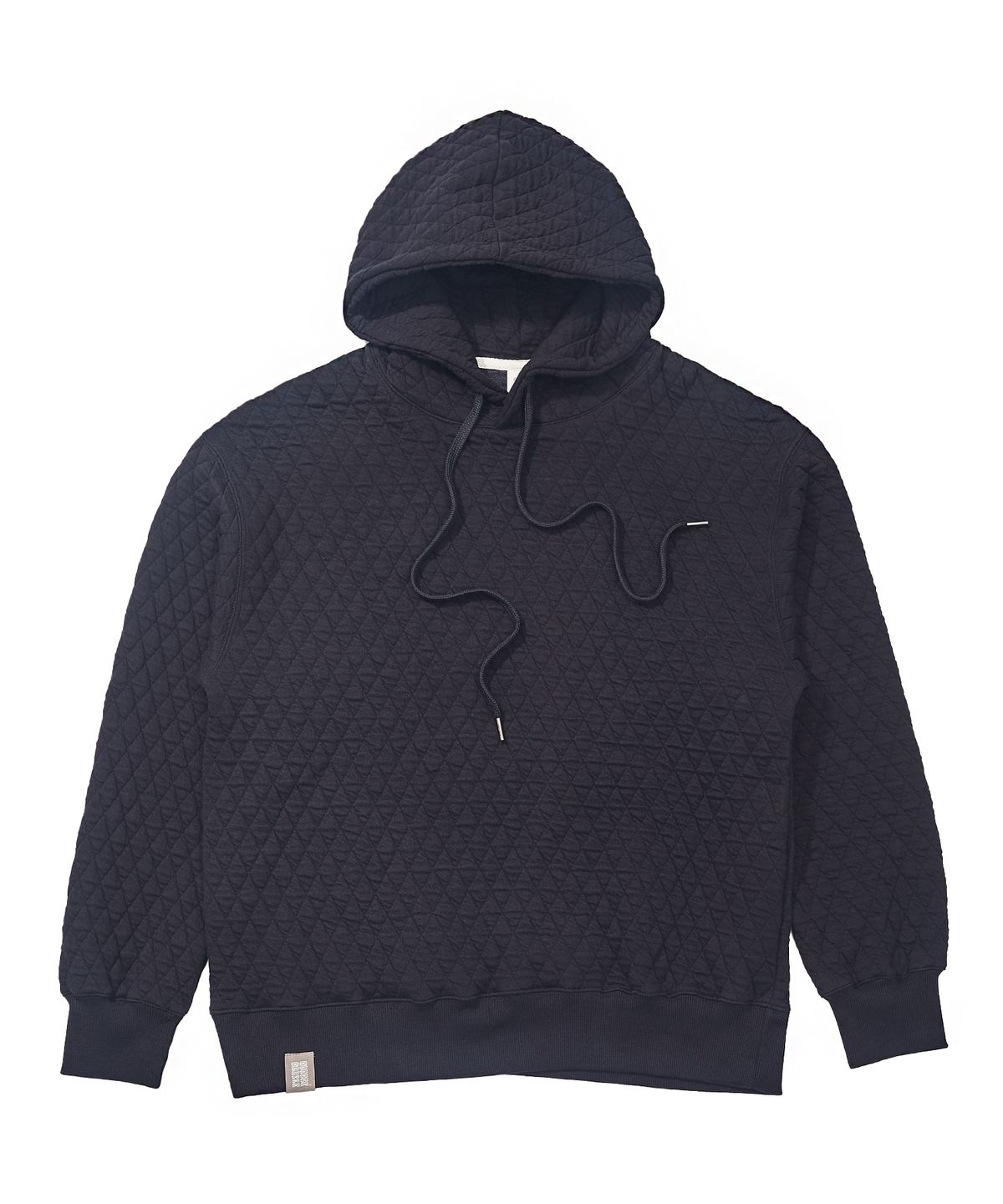 어낫띵(A NOTHING) VINTAGE DIA-QUILTING HOODY (Black)