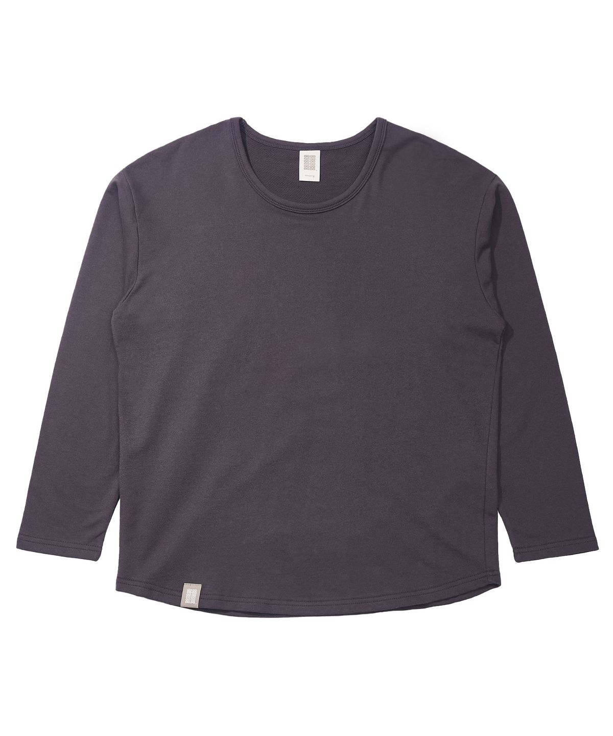 어낫띵(A NOTHING) ESSENTIAL PLEAT U-NECK TEE (Charcoal)