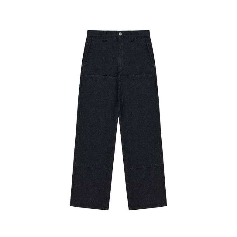 DOUBLE KNEE DENIM PANT (RAW DENIM)