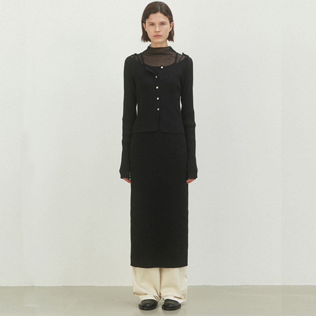 아틀리에 나인(ATELIER NAIN) ROXY KNIT DRESS&CARDIGAN SET S(CD-2135)