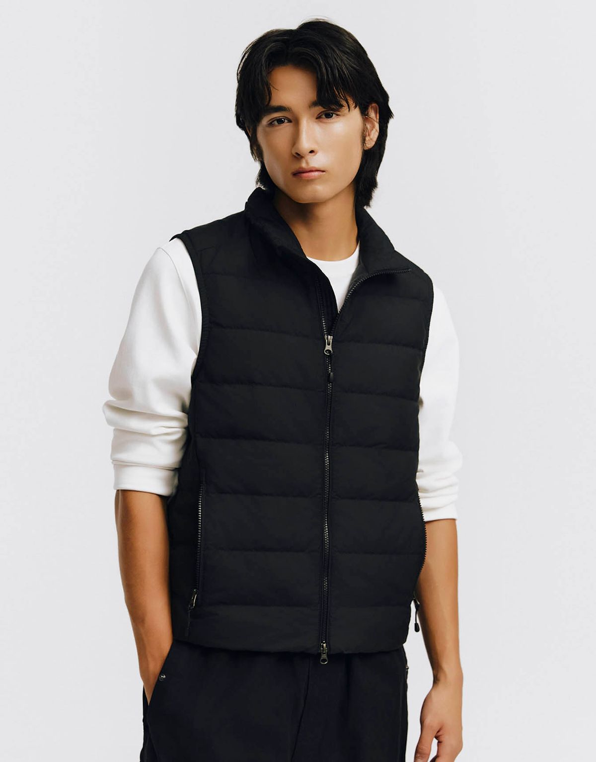 지오다노(GIORDANO) 덕다운 경량 조끼 074911 [2color]