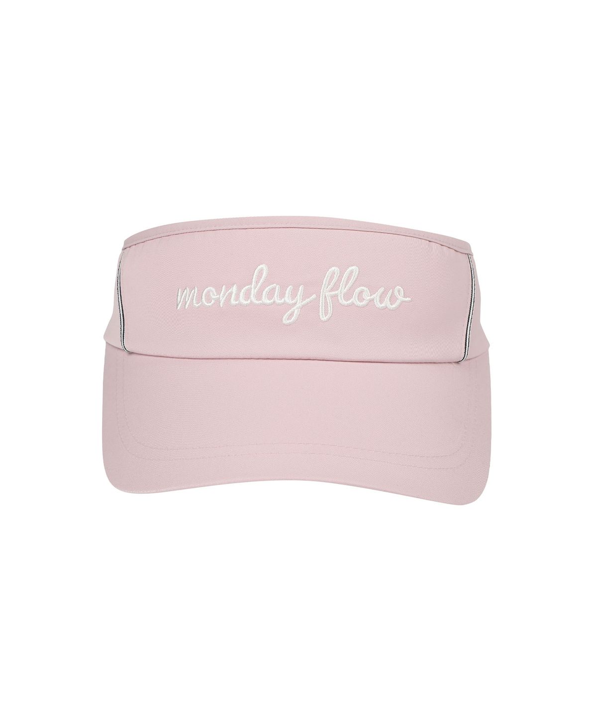 먼데이플로우(MONDAYFLOW) 와이드브림 선바이저_핑크