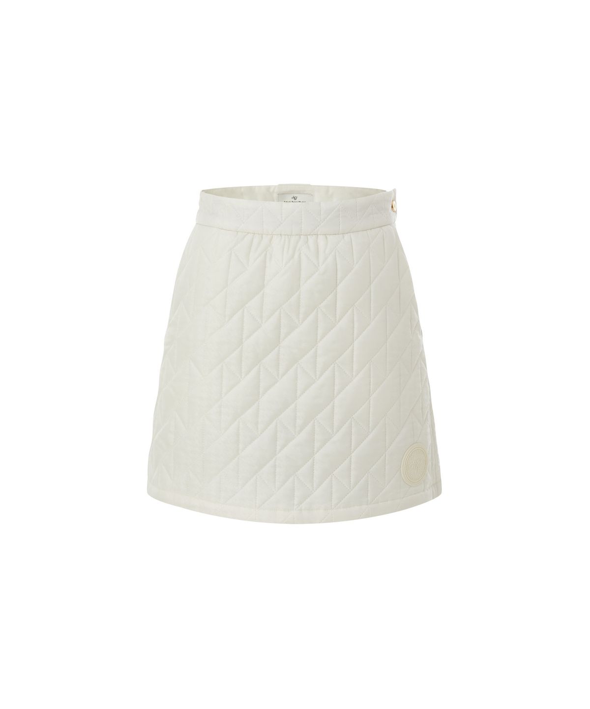 에이오더블유(AOW) HOUNDTOOTH JQD QUILTING SKIRT
