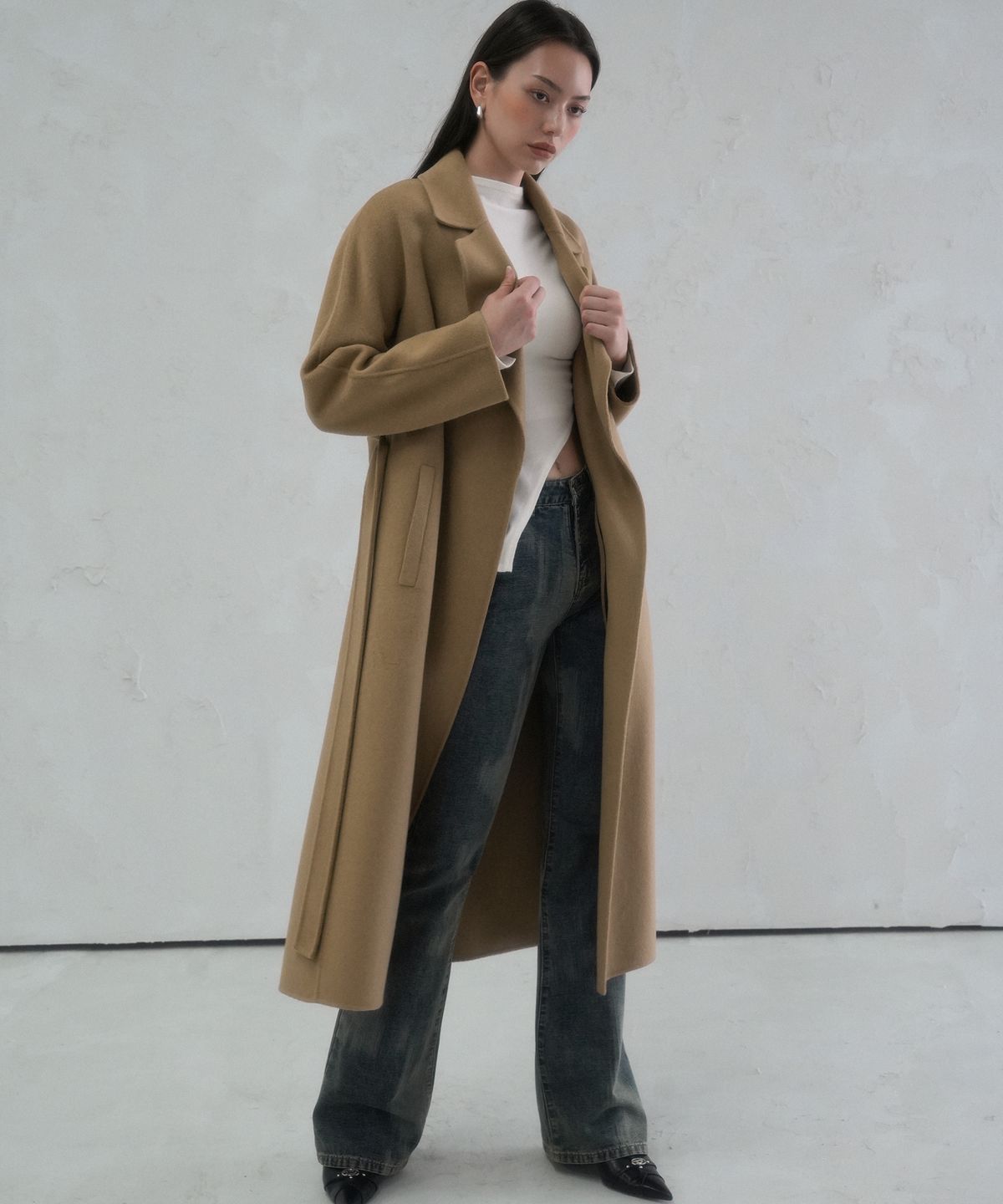 어반드레스(AVANDRESS) Beth Handmade Wool Coat CAMEL