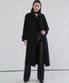 Hidden Handmade Wool Coat BLACK