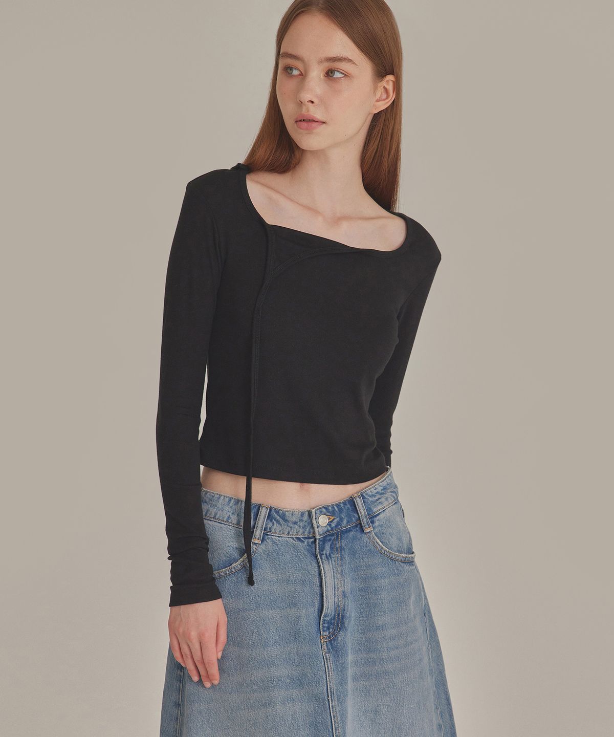 탑걸(TOPGIRL) TWO-WAY SHOULDER STRAPPY TOP_T426TP120