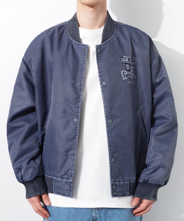 TL Pigment Stadium Jacket (Navy)