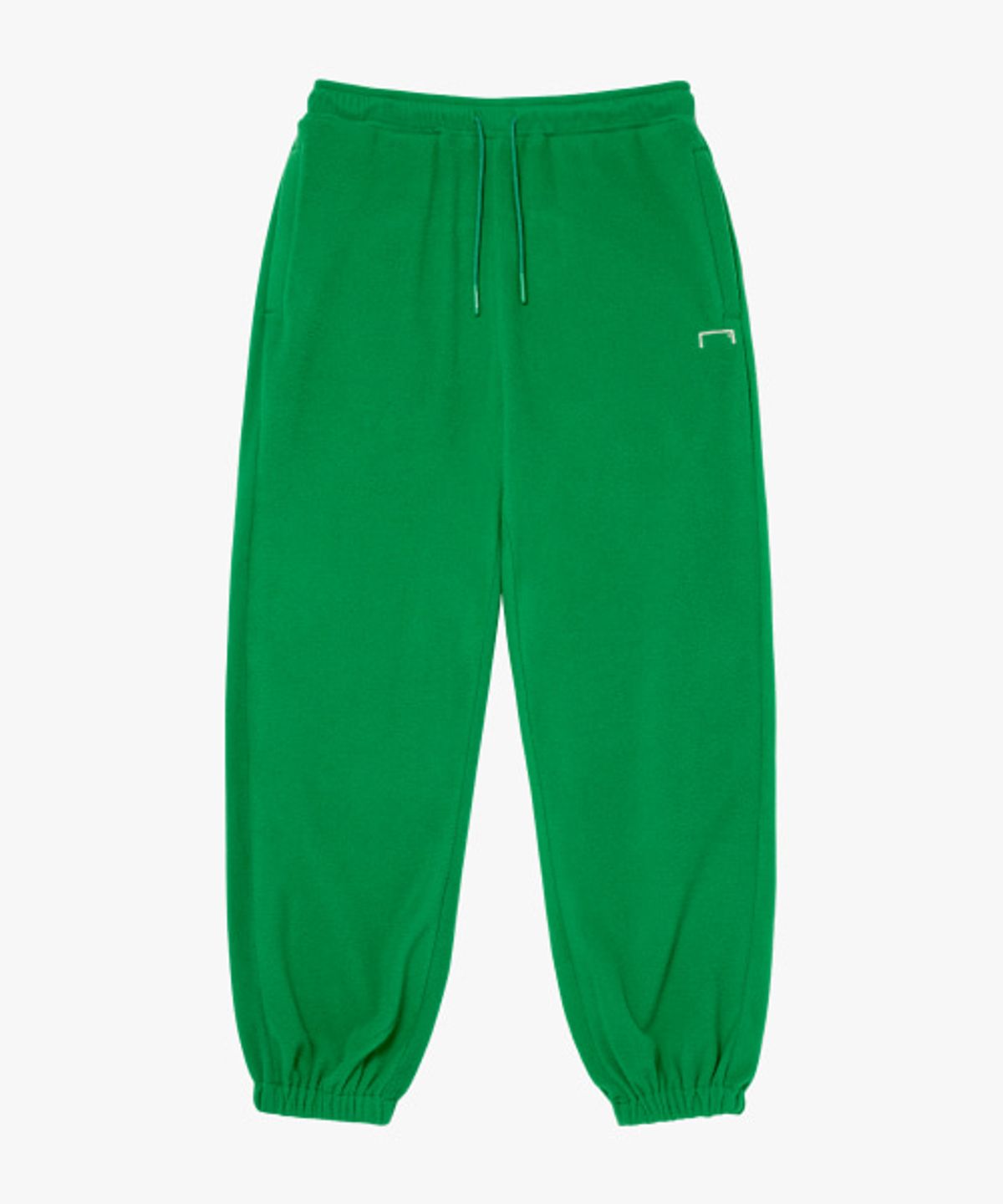 골스튜디오(GOALSTUDIO) ESSENTIAL EMBROIDERY FLEECE JOGGER-GREEN