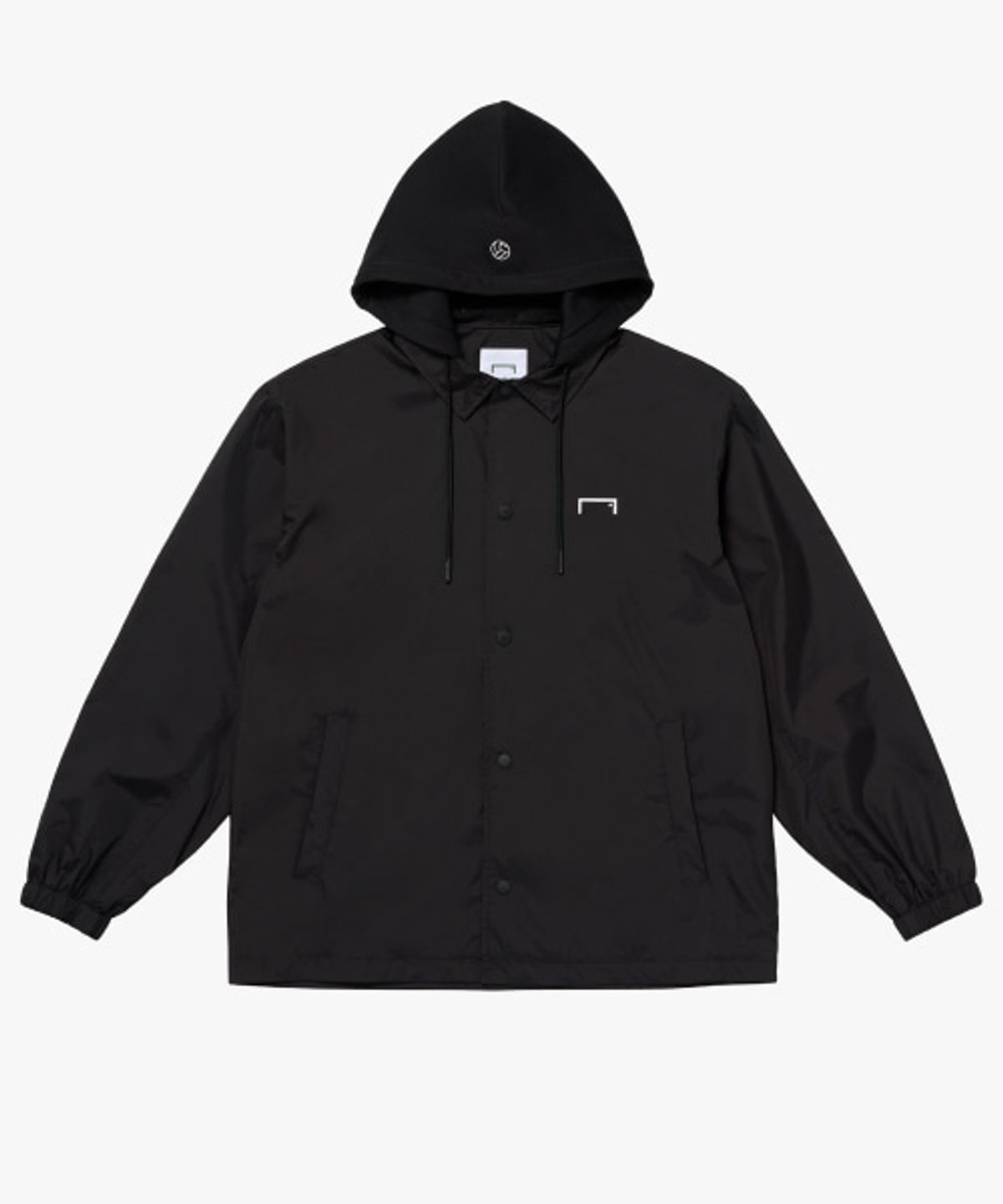 골스튜디오(GOALSTUDIO) GRAFFITI COACH JACKET-BLACK