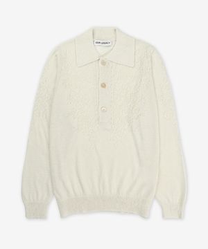 픽 피케 폴로 셔츠 - 화이트 / M4243BWF