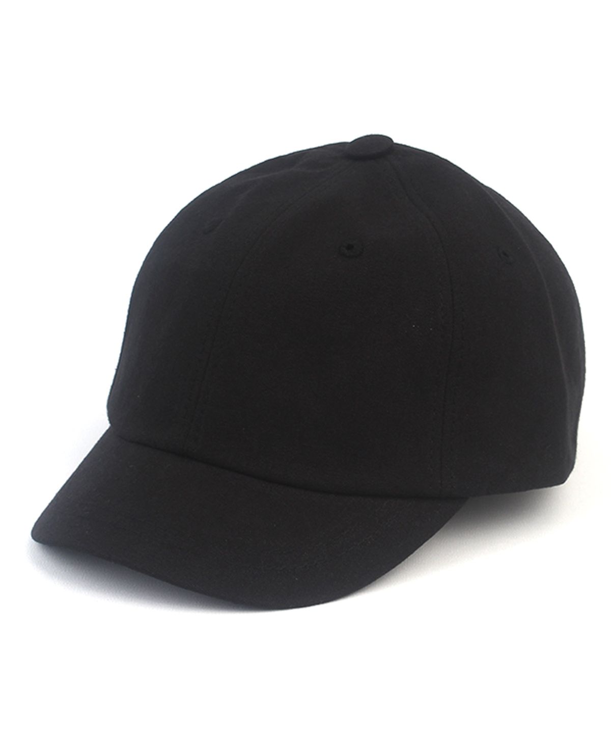 유니버셜 케미스트리(UNIVERSAL CHEMISTRY) Muji Black Short Brim Ballcap 숏챙캡