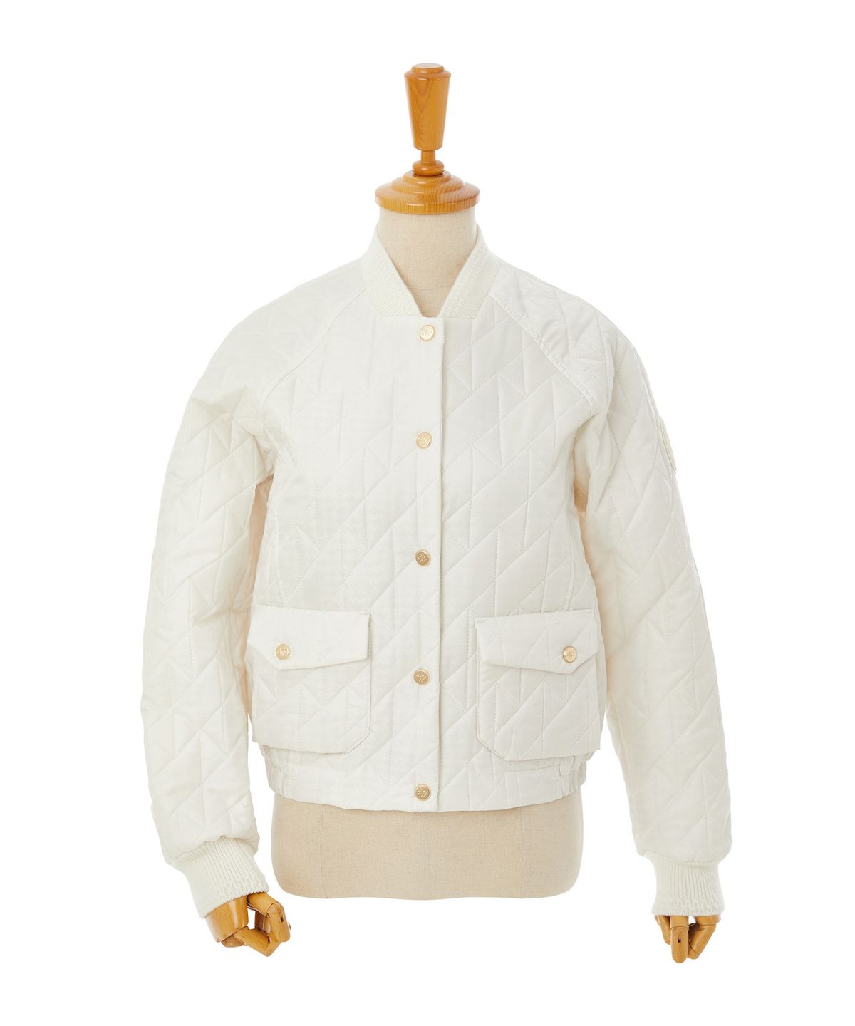 에이오더블유(AOW) HOUNDTOOTH JQD QUILTING JUMPER