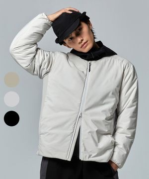 코어 라운드넥 패딩자켓 (3colors)