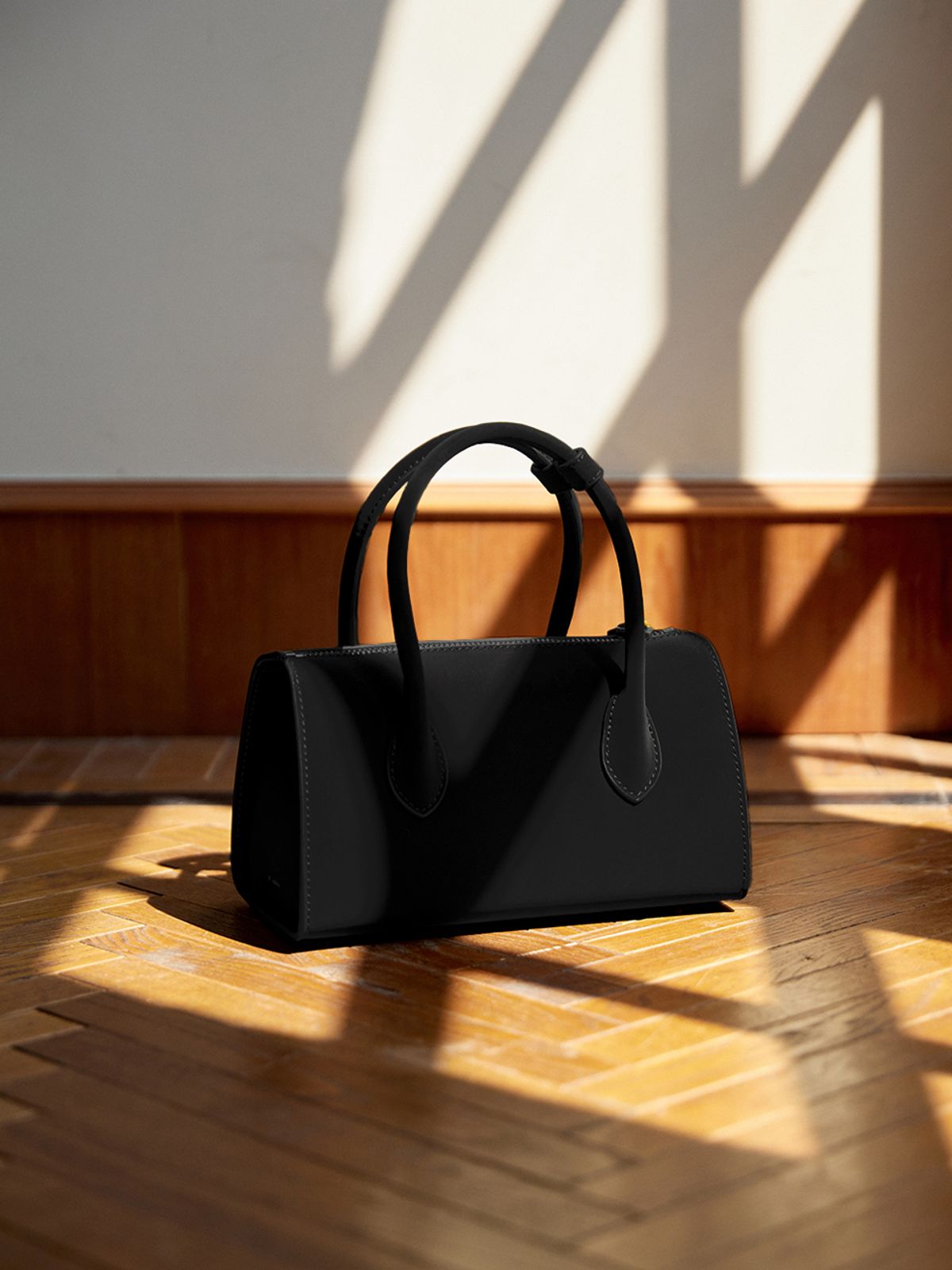 르니나(LENINA) BESSIE mini tote cross bag_BLACK
