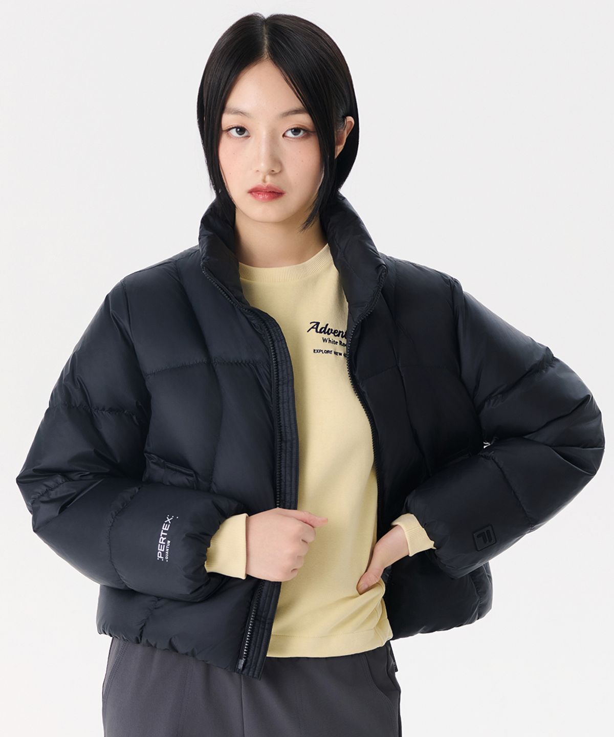 휠라(FILA) 여성 플로우 다운(FS2DJG4154FBLK)