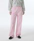 우먼즈 가먼트 다잉 레귤러 핏 데님 팬츠 [라이트 핑크]