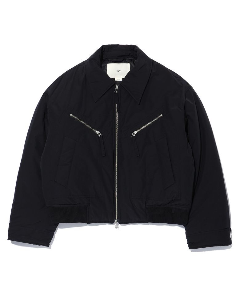PANEL PADDED JUMPER Black