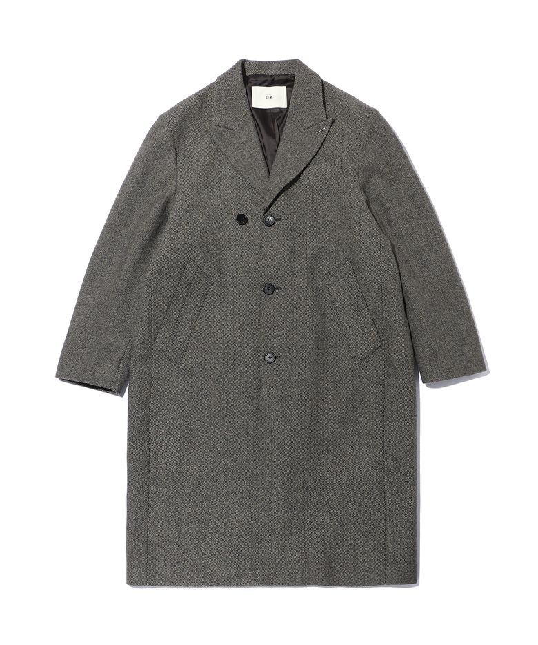 OVERSIZED SINGLE COAT Brown
