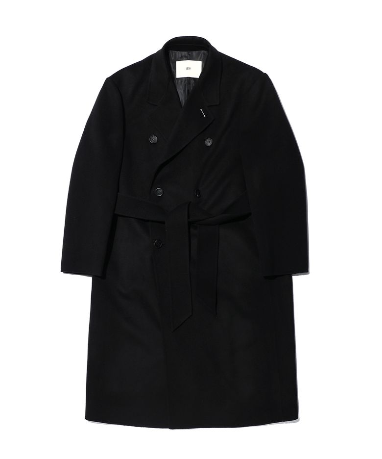 HANDMADE DOUBLE COAT Black