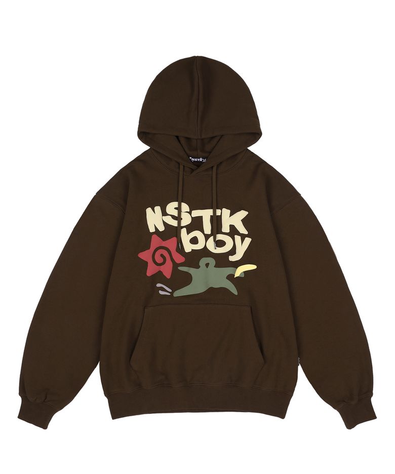 Banana Boy Hoodie (Brown)_K24ZB767