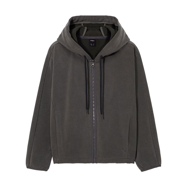 W 텐셀 본딩 자켓 Charcoal Brown