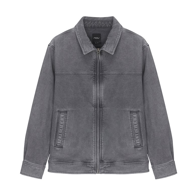 가먼트다잉 셔츠 자켓 Gray