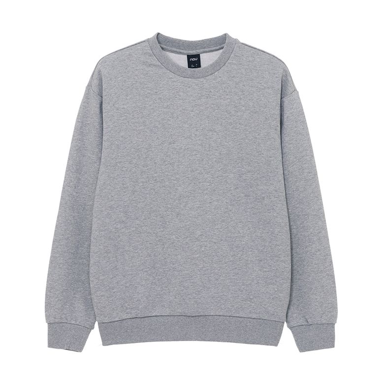 그래픽 스웻 셔츠 Melange Gray
