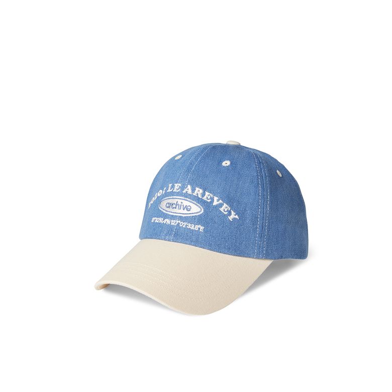 ARCHIVE BALLCAP DENIM/IVORY