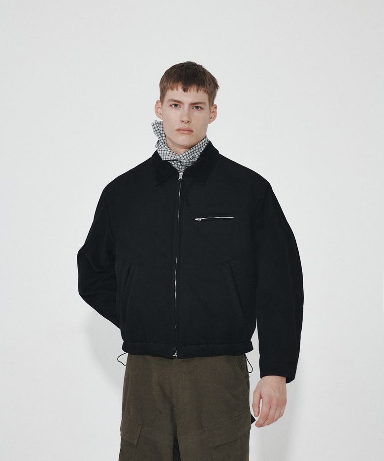 HET PADDED WORK JACKET (BLACK)