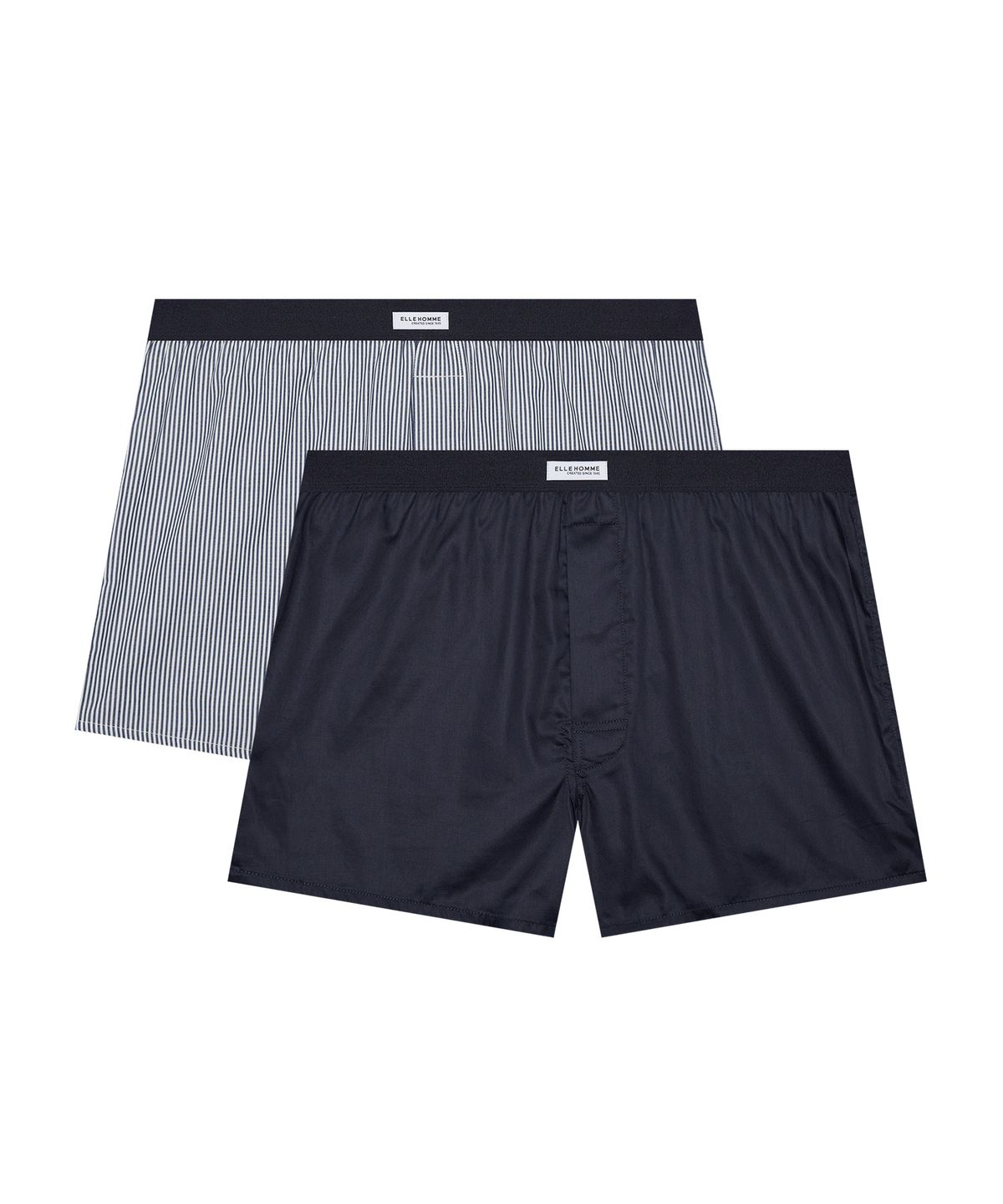 엘르이너웨어(ELLE INNERWEAR) 그레이쉬 미니멀 트렁크 2PACK