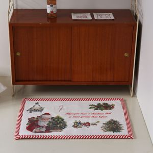 크리스마스 무드 오너먼트 극세사 발매트